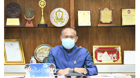 ประชุมคณะกรรมการบริหารเงินทุนหมุนเวียน กองทุนส่งเสริมการเผยแผ่พระพุทธศาสนาเฉลิมพระเกียรติ ๘๐ พรรษา ครั้งที่ ๔/๒๕๖๔