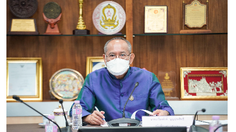 ประชุมคณะกรรมการบริหารเงินทุนหมุนเวียนกองทุนส่งเสริมการเผยแผ่พระพุทธศาสนาเฉลิมพระเกียรติ ๘๐ พรรษา ครั้งที่ ๑๐/๒๕๖๔