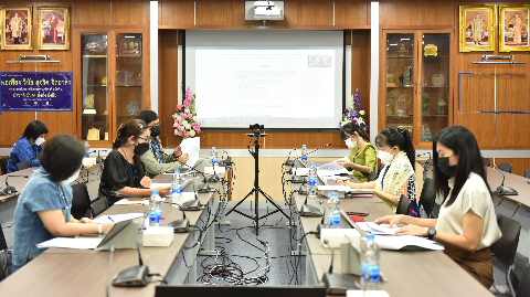 การประชุมคณะกรรมการกลั่นกรองแผนงาน ยุทธศาสตร์การดำเนินงานกองทุนส่งเสริมการเผยแผ่พระพุทธศาสนาเฉลิมพระเกียรติ ๘๐ พรรษา ครั้งที่ ๑/๒๕๖๕ 