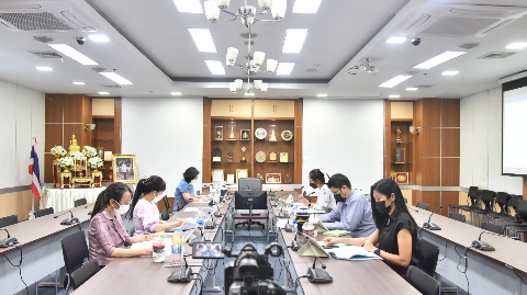 ประชุมคณะอนุกรรมการกลั่นกรองแผนงานยุทธศาสตร์การดำเนินงาน กองทุนฯ ครั้งที่ ๓/๒๕๖๕
