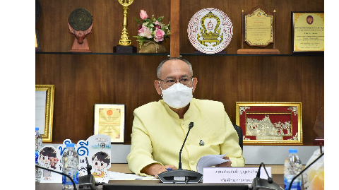 การประชุมคณะกรรมการบริหารเงินทุนหมุนเวียน กองทุนส่งเสริมการเผยแผ่พระพุทธศาสนา เฉลิมพระเกียรติ ๘๐ พรรษา ครั้งที่ ๘/๒๕๖๕