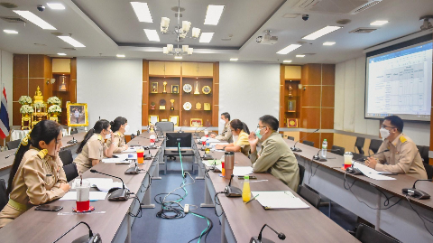การประชุมคณะอนุกรรมการกลั่นกรองแผนงานยุทธศาสตร์การดำเนินงานกองทุนส่งเสริมการเผยแผ่พระพุทธศาสนาเฉลิมพระเกียรติ ๘๐ พรรษา ครั้งที่ ๔/๒๕๖๖ ประจำปีงบประมาณ พ.ศ. ๒๕๖๖