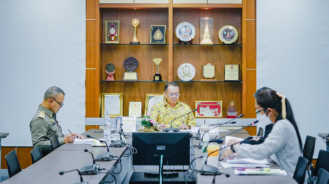การประชุมคณะกรรมการบริหารเงินทุนหมุนเวียนกองทุนส่งเสริมการเผยแพร่พระพุทธศาสนาเฉลิมพระเกียรติ ๘๐ พรรษา ครั้งที่ ๖/๒๕๖๖