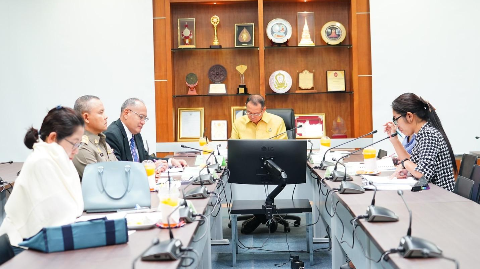 การประชุมคณะกรรมการบริหารเงินทุนหมุนเวียน กองทุนส่งเสริมการเผยแผ่พระพุทธศาสนาเฉลิมพระเกียรติ ๘๐ พรรษา ครั้งที่ ๙/๒๕๖๖