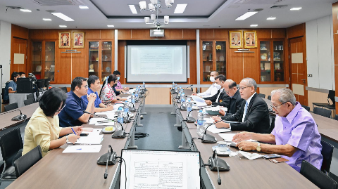 ประชุมคณะกรรมการกลั่นกรองพระสงฆ์และผู้เดินทางไปประกอบศาสนกิจ ณ สังเวชนียสถาน ๔ ตำบล ประเทศอินเดีย-เนปาล ประจำปี ๒๕๖๗ ครั้งที่ ๑/๒๕๖๗