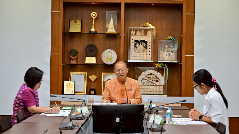 การประชุมคณะกรรมการบริหารเงินทุนหมุนเวียนกองทุนส่งเสริมการเผยแพร่พระพุทธศาสนาเฉลิมพระเกียรติ ๘๐ พรรษา ครั้งที่ ๒/๒๕๖๘