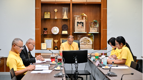ประชุมคณะกรรมการการบริหารเงินทุนหมุนเวียน กองทุนส่งเสริมการเผยแผ่พระพุทธศาสนาเฉลิมพระเกียรติ ๘๐ พรรษา ครั้งที่ ๔/๒๕๖๘